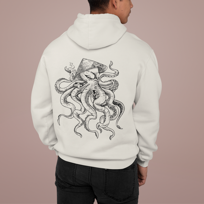 HOODIE "OCTOPUS STRAW HAT" MULTICOLOR