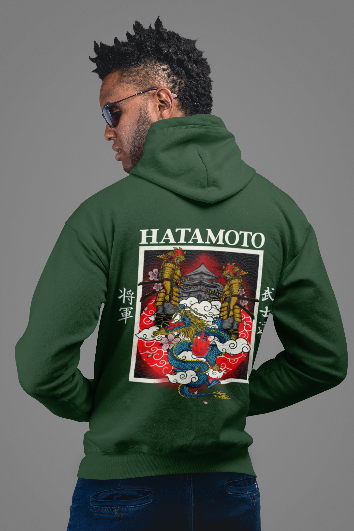 SWEAT JACKET “HATAMOTO” MULTICOLOR